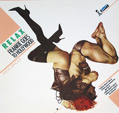 FGTH FRANKIE GOES TO HOLLYWOOD - Relax album front cover vinyl record
